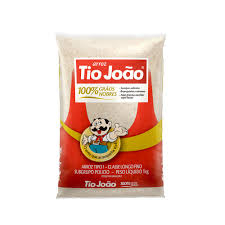 Arroz Branco Tio João Tipo 1 100% Grãos Nobres 1kg