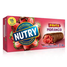 Barra De Frutas Nutry Morango C/3 - Nutrimental