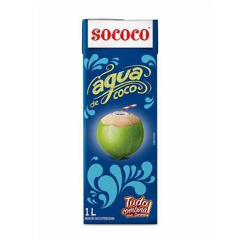 Água de Coco Sococo 1 Litro