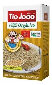 Arroz Integral Longo-fino Tipo 1 Tio João 1Kg